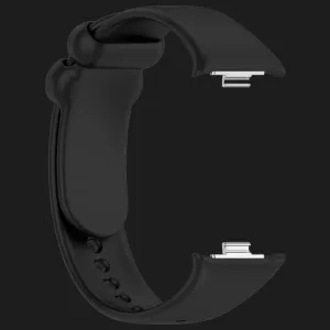 Ремінець силіконовий для Xiaomi Smart Band 10 Pro/9 Pro/8 Pro/Redmi Watch 6/5/4 (Black) в Хмельницькому