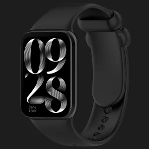 Ремінець силіконовий для Xiaomi Smart Band 10 Pro/9 Pro/8 Pro/Redmi Watch 6/5/4 (Black) в Хмельницькому
