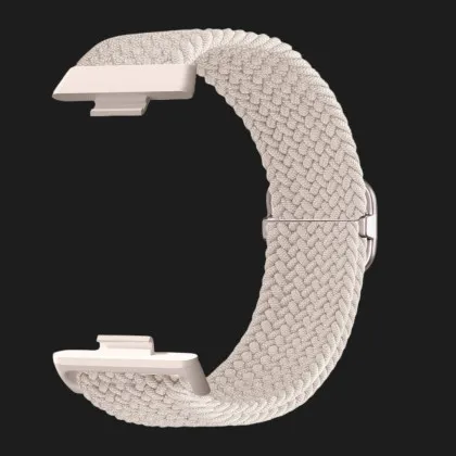 Ремешок Braided Solo Loop для Xiaomi Smart Band 10 Pro/9 Pro/8 Pro/Redmi Watch 6/5/4 (Beige) в Виноградове