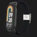Ремешок Braided Solo Loop для Xiaomi Smart Band 10/9/8 (Black)