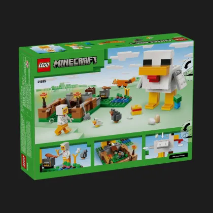 Конструктор LEGO Minecraft Куряча ферма (21585)