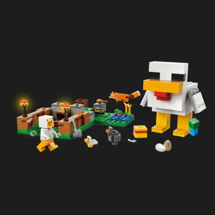 Конструктор LEGO Minecraft Куряча ферма (21585)