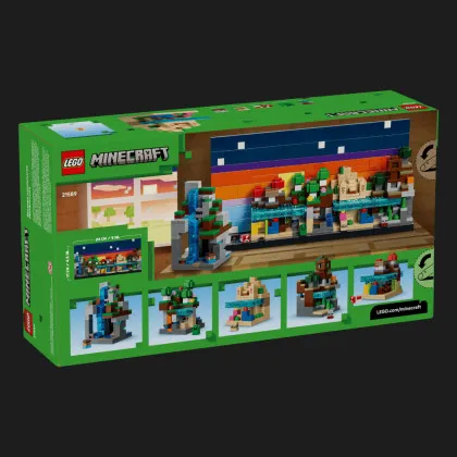 Конструктор LEGO Minecraft Мінібіоми (21589)