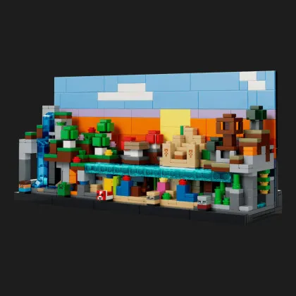 Конструктор LEGO Minecraft Мінібіоми (21589)