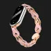 Ремешок Chain Wristband для Xiaomi Smart Band 10/9/8 (Pink)