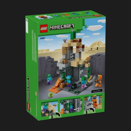 Конструктор LEGO Minecraft Підземелля зомбі (21587)
