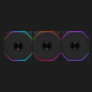 Вентилятор Lian Li Uni Fan TL Wireless KIT x3 120 (Black) (G99.12TL1W3B.00)
