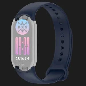 Ремінець силіконовий для Xiaomi Smart Band 10/9/8 (Midnight Blue) в Хмельницькому