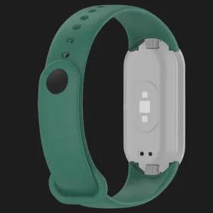 Ремінець силіконовий для Xiaomi Smart Band 10/9/8 (Dark Green) в Хмельницькому