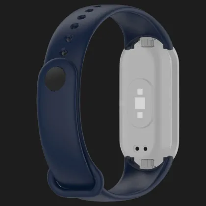 Ремешок силиконовый для Xiaomi Smart Band 10/9/8 (Midnight Blue) в Виноградове