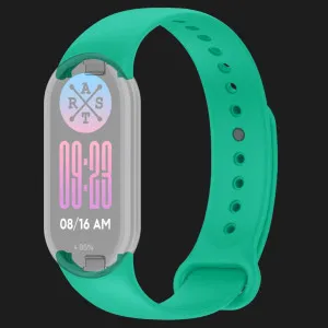 Ремінець силіконовий для Xiaomi Smart Band 10/9/8 (Mint) в Хмельницькому