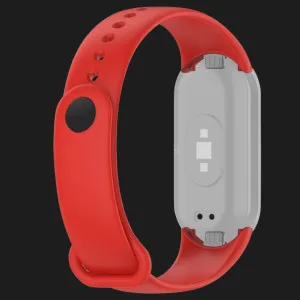Ремінець силіконовий для Xiaomi Smart Band 10/9/8 (Red) в Хмельницькому