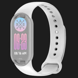 Ремінець силіконовий для Xiaomi Smart Band 10/9/8 (White) в Хмельницькому