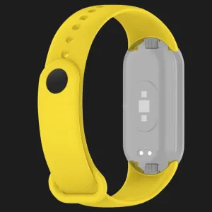 Ремінець силіконовий для Xiaomi Smart Band 10/9/8 (Yellow) в Хмельницькому