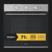 Духовой шкаф Whirlpool электрический, 71 л, A (OMK38HU0X) (Stainless Steel/Black)
