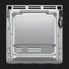 Духовой шкаф Whirlpool электрический, 71 л, A (OMK38HU0X) (Stainless Steel/Black)