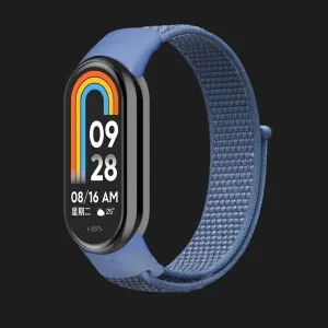 Ремінець нейлоновий для Xiaomi Smart Band 10/9/8 (Blue) в Хмельницькому
