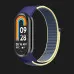 Ремешок нейлоновый для Xiaomi Smart Band 10/9/8 (Blue/Green)