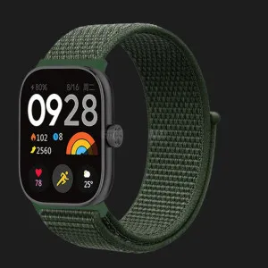 Ремешок нейлоновый для Xiaomi Smart Band 10 Pro/9 Pro/8 Pro/Redmi Watch 6/5/4 (Green) в Полтаве