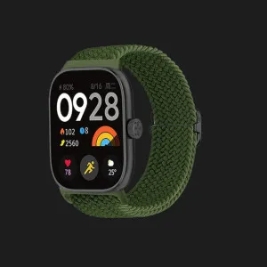 Ремінець Braided Solo Loop для Xiaomi Smart Band 10 Pro/9 Pro/8 Pro/Redmi Watch 6/5/4 (Khaki) у Луцьк