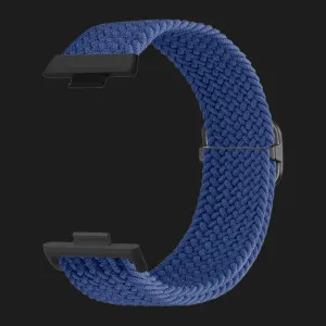 Ремінець Braided Solo Loop для Xiaomi Smart Band 10 Pro/9 Pro/8 Pro/Redmi Watch 6/5/4 (Blue) у Луцьк