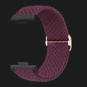 Ремінець Braided Solo Loop для Xiaomi Smart Band 10 Pro/9 Pro/8 Pro/Redmi Watch 6/5/4 (Purple) у Луцьк