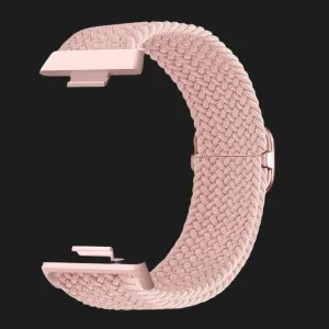 Ремінець Braided Solo Loop для Xiaomi Smart Band 10 Pro/9 Pro/8 Pro/Redmi Watch 6/5/4 (Pink Sand) у Луцьк