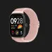 Ремешок Braided Solo Loop для Xiaomi Smart Band 10 Pro/9 Pro/8 Pro/Redmi Watch 6/5/4 (Pink Sand)