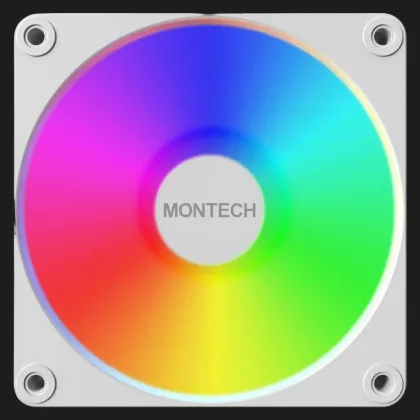 Вентилятор Montech GF120R V2 ARGB PWM KIT x3 120 (White) (GF120R V2 ARGB PWM 3I1(W))