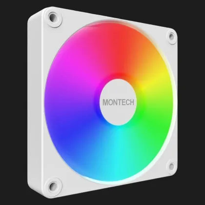 Вентилятор Montech GF120R V2 ARGB PWM KIT x3 120 (White) (GF120R V2 ARGB PWM 3I1(W))