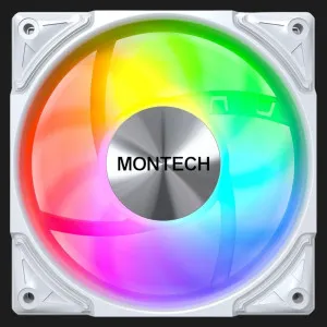 Вентилятор Montech Metal Pro 12 ARGB KIT x3 120 (White) (METALPRO12 ARGB 3PACK (W))