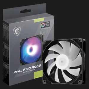 Вентилятор MSI MAG F120 ARGB 120 (Black) (MAG F120 ARGB-1B)