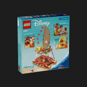 Конструктор LEGO Disney Princess Приключенческое каноэ Ваяны (43270)