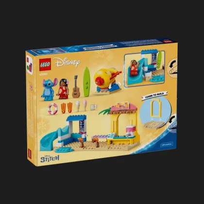 Конструктор LEGO Disney Веселощі на пляжі з Ліло і Стічем (43280)