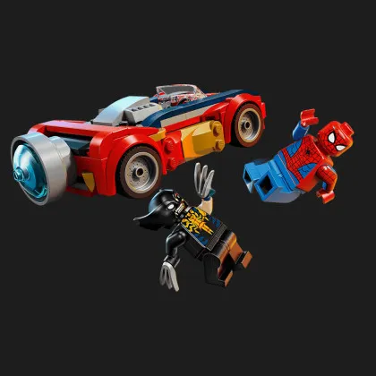 Конструктор LEGO Marvel Автомобиль Человека-паука vs. Отравленный Росомаха (76336)