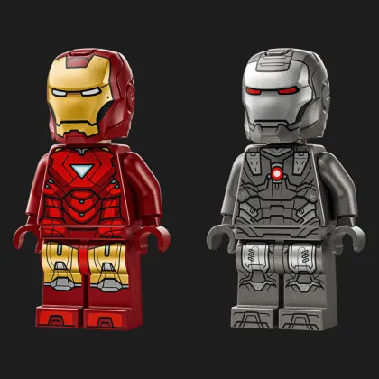 Конструктор LEGO Marvel Железный человек и Боевая Машина против Хаммер Дронов (76320)