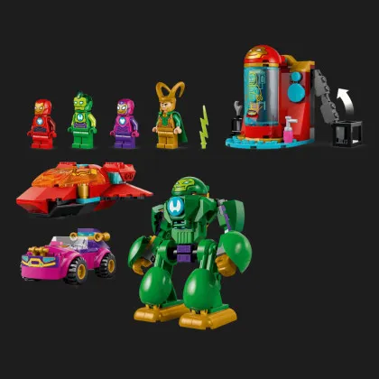 Конструктор LEGO Marvel Локи против команды Железного Человека (11211)