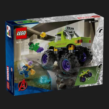Конструктор LEGO Marvel Super Heroes Грузовик Халка против Таноса (76312)