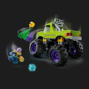 Конструктор LEGO Marvel Super Heroes Вантажівка Халка проти Таноса (76312)