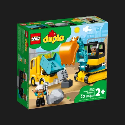 Конструктор LEGO DUPLO Вантажівка та гусеничний екскаватор (10931)