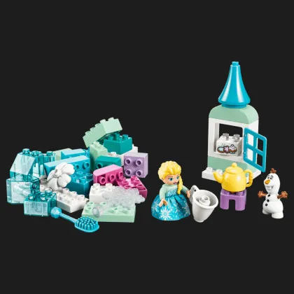 Конструктор LEGO DUPLO Коробка для творчого конструювання Крижане серце з Ельзою й Олафом (10462)