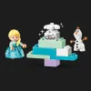 Конструктор LEGO DUPLO Коробка для творчого конструювання Крижане серце з Ельзою й Олафом (10462)