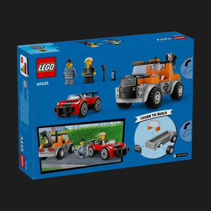 Конструктор LEGO Сity Евакуатор і ремонт спортивних авто (60435)