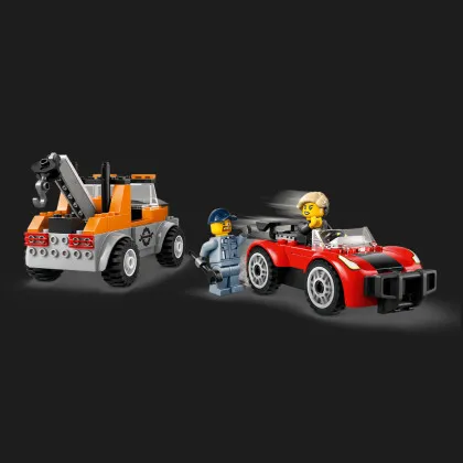 Конструктор LEGO Сity Евакуатор і ремонт спортивних авто (60435)