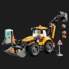 Конструктор LEGO Сity Желтый экскаватор-погрузчик (60480)