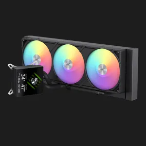 Система водяного охолодження GameMax GLACIER 360 360 LCD (GLACIER 360 LCD BK) (Black)