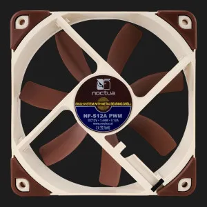 Вентилятор Noctua 120 (Beige/Brown) (NF-S12A PWM)