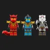 Конструктор LEGO Ninjago Зильвар и дракон Гримтак (71863)