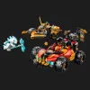 Конструктор LEGO Ninjago Комбіновані транспортні засоби Кая та Коула (71864)