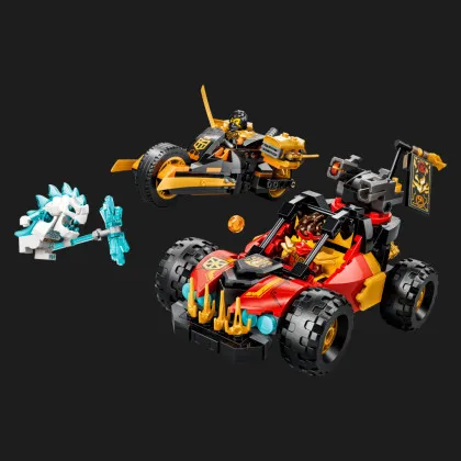Конструктор LEGO Ninjago Комбіновані транспортні засоби Кая та Коула (71864)